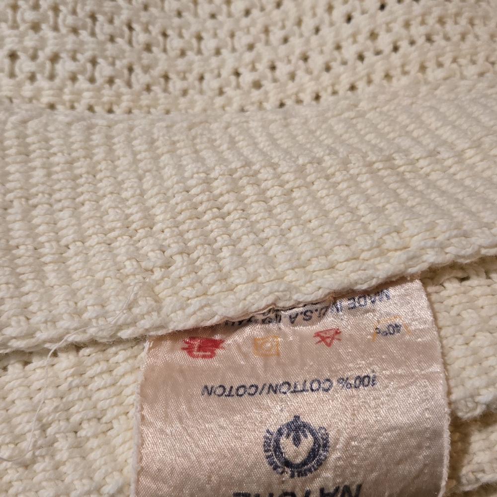 Eaton Vintage Waffle Knit Blanket - Picture 6 of 7